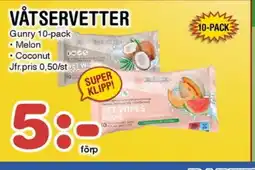 Nya Pulsen Våtservetter Gunry erbjuda