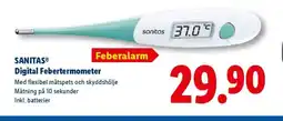 Lidl SANITAS Digital febertermometer erbjuda