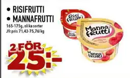 Nya Pulsen Risifrutti • Mannafrutti erbjuda