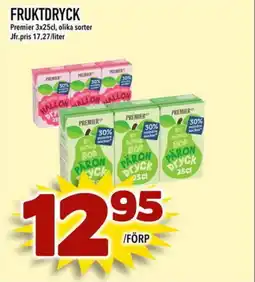 Prisma Mat PREMIER Fruktdryck erbjuda