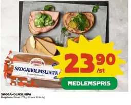 Coop Skogaholmslimpa erbjuda
