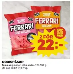Coop TOMS Godispåsar erbjuda