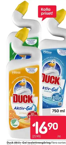 Rusta Duck Aktiv-Gel toalettrengöring erbjuda