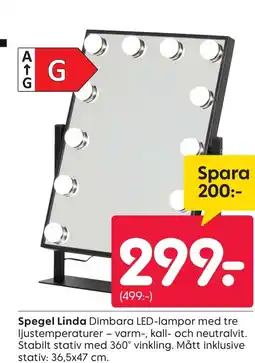Rusta Spegel erbjuda