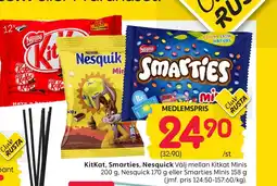 Rusta KitKat, Smarties, Nesquick erbjuda