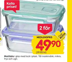 Rusta Matlåda erbjuda