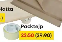 Rusta Packtejp erbjuda