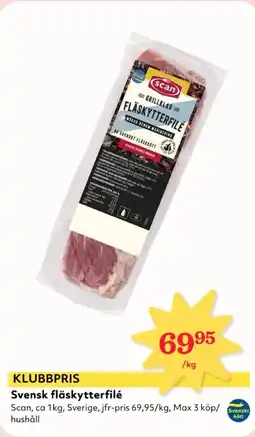 Hemköp Svensk fläskytterfilé erbjuda