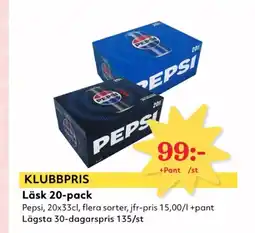 Hemköp Läsk 20-pack erbjuda