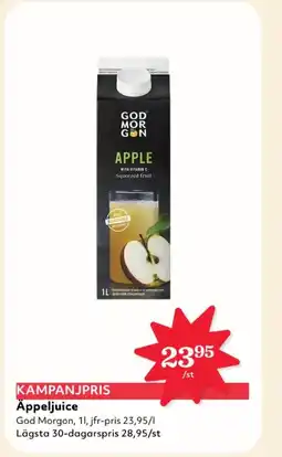 Hemköp KAMPANJPRIS Äppeljuice erbjuda