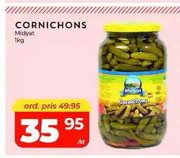 Matrix Butikerna CORNICHONS Midyat erbjuda