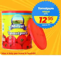 Matrix Butikerna Tomatpuré erbjuda