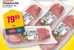 Extra Mjällby Stormarknad Svenskt kött! Fläskytterfilé erbjuda