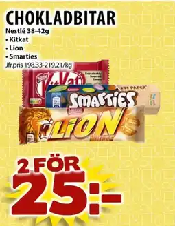 Matvärlden Tensta CHOKLADBITAR erbjuda