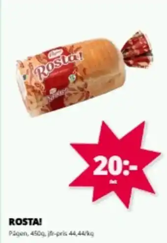 Tempo ROSTA! erbjuda