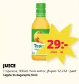 Tempo JUICE erbjuda