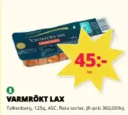 Tempo VARMRÖKT LAX erbjuda