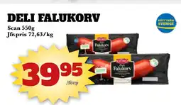 Bonum Matmarknad DELI FALUKORV erbjuda