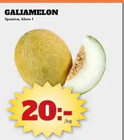 Bonum Matmarknad GALIAMELON Spanien, klass 1 erbjuda