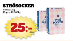 Bonum Matmarknad STRÖSOCKER erbjuda