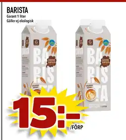 Bonum Matmarknad BARISTA erbjuda