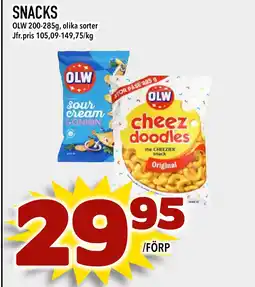 Bonum Matmarknad SNACKS erbjuda