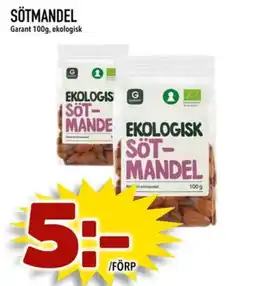 Din Mat SÖTMANDEL erbjuda