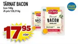 Din Mat TÄRNAT BACON erbjuda