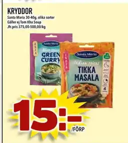 Din Mat KRYDDOR erbjuda