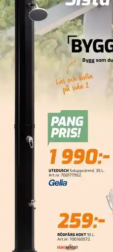 Bolist UTEDUSCH erbjuda