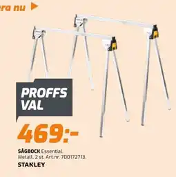 Bolist SÅGBOCK Essential. erbjuda