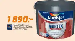Bolist FASADFÄRG Nordsjö erbjuda