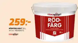 Bolist Rödfärg kokt art.nr. 700160572. erbjuda