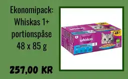 Zooplus Ekonomipack: Whiskas 1+ portionspåse erbjuda