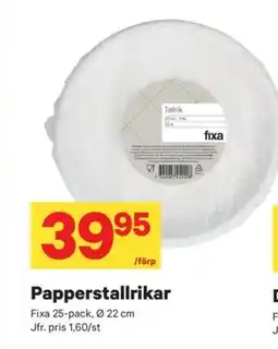 City Gross Papperstallrikar erbjuda