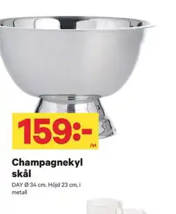 City Gross Champagnekyl skål erbjuda
