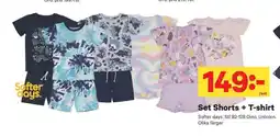 City Gross Set Shorts + T-shirt erbjuda