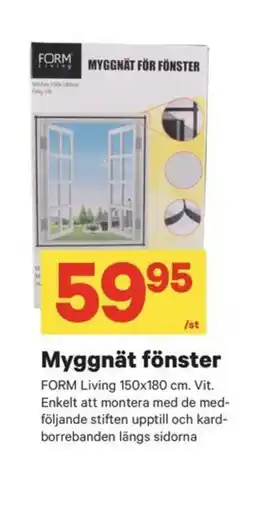 City Gross Myggnät fönster erbjuda