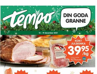 Tempo Garant Julskinka erbjuda