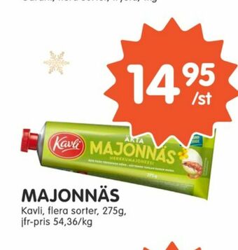 Tempo Kavli Majonnäs erbjuda