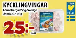Matvärlden Tensta LÖNNERBERGA kycklingvingar erbjuda