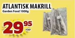 Matvärlden Tensta GARDEN FOOD Atlantisk makrill erbjuda