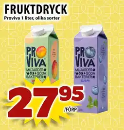 Matvärlden Tensta PROVIVA Fruktdryck erbjuda