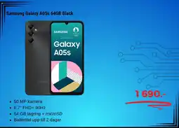 Elon SAMSUNG Galaxy a05s 64gb black erbjuda