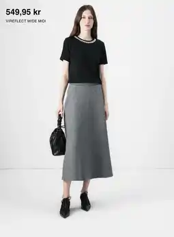 Zalando Vireflect wide midi erbjuda