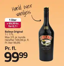 Fleggaard BAILEYS Original erbjuda