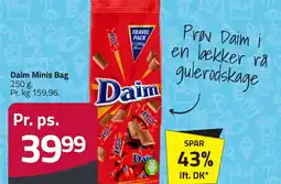 Fleggaard DAIM Minis bag erbjuda