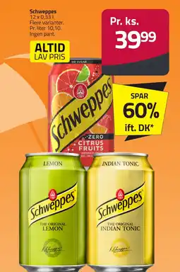 Fleggaard Schweppes erbjuda