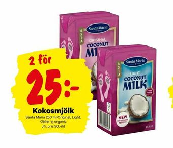 City Gross Kokosmjölk erbjuda