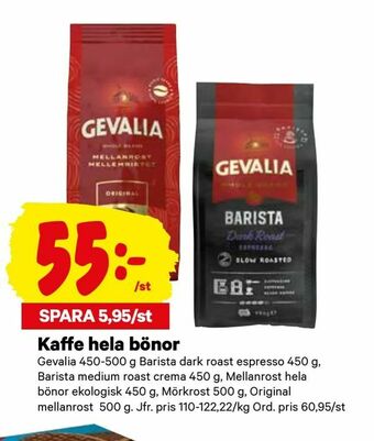 City Gross Kaffe hela bönor erbjuda